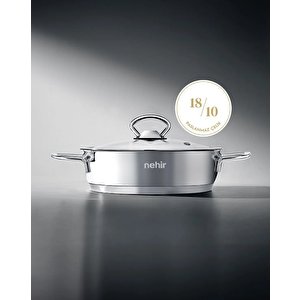 Silver 6 Parça Paslanmaz Çelik Sahan Seti (16-18-20 Cm)