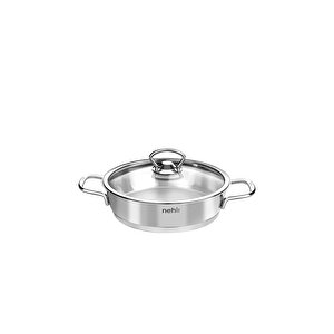 Silver 6 Parça Paslanmaz Çelik Sahan Seti (16-18-20 Cm)