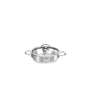 Silver 6 Parça Paslanmaz Çelik Sahan Seti (16-18-20 Cm)