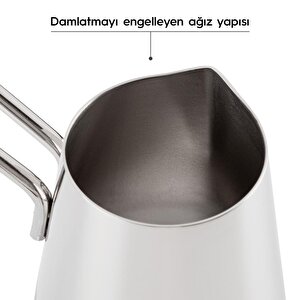 Nehir Çelik Askılı Cezve Takımı - 3 Lü Cezve Seti Everest