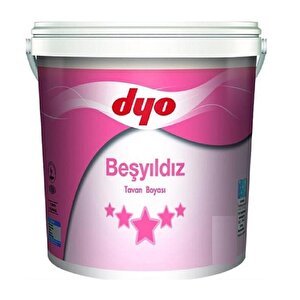 Beşyıldız Tavan Boyası 17.5 Kg Beyaz