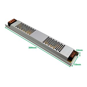 Wellpower 12volt 25amper Adaptör Ultra Slim Led Trafosu