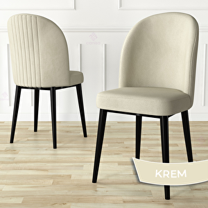 Roe Serisi 80x132 Açılabilir Siyah Mermer Desen Mutfak Masası Takımı Ve 4 Krem Sandalye Ve 1 Bench