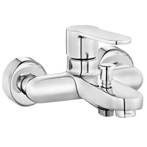 Eca Nita Banyo Bataryası+t-may Banyo Çamlıca Kare Tepe Duş Takımı Seti Paslanmaz Krom