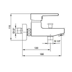 Eca Delta Banyo Bataryası+t-may Banyo Lidya Oval Tepe Duş Takımı Seti Paslanmaz Krom