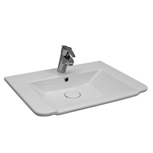 Diagonal Tezgah Üstü/duvara Monte 75 Cm Lavabo Dg30