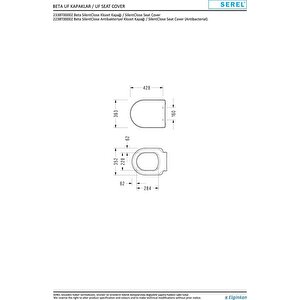 Beta Yavaş Kapanan Klozet Kapağı 223bt00002