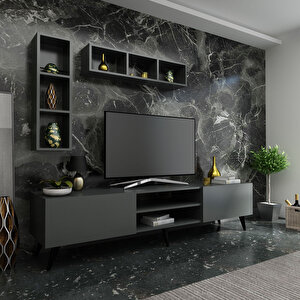 Festival Tv Ünitesi Q3805-4 Antrasit