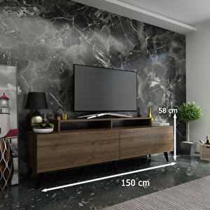 İdeal Tv Ünitesi Q7810-2 Ceviz
