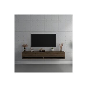 Duvara Monte Tv Sehpası Ceviz S6102-2