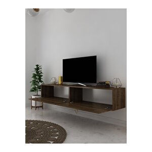 Duvara Monte Tv Sehpası Cevi̇z S6201-2