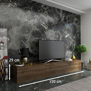 İdeal Tv Ünitesi Q7814-2 Ceviz