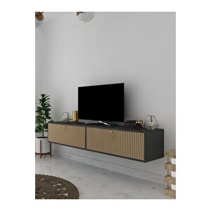 Duvara Monte Tv Sehpası Antrasi̇t Hazeran S6201-7