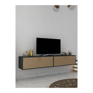 Duvara Monte Tv Sehpası Antrasi̇t Hazeran S6201-7