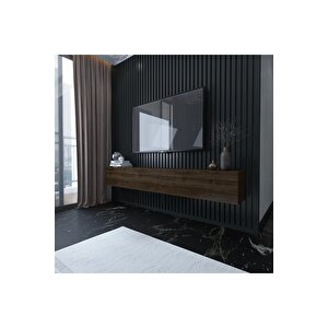 Duvara Monte Tv Sehpası Cevi̇z S6204-2