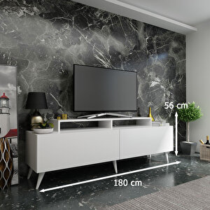İdeal Tv Ünitesi Q7010-1 Beyaz
