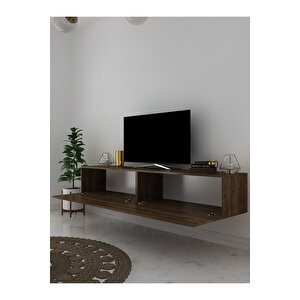Duvara Monte Tv Sehpası Cevi̇z S6200-2
