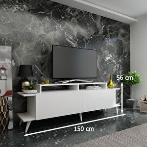 İdeal Tv Ünitesi Q7812-1 Beyaz