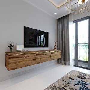 Duvara Monte Gold Üçgen Kulp G6117-3 Çirağan 35 Cm Deri̇nli̇k