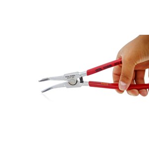 Ceta Form N23-38 Özel Segman Pensesi 210 Mm (eğik Ağız-merkezleme Delikli)