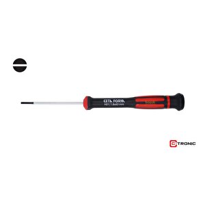 1,8 X 60 Mm Elektronikçi Düz Tornavida H01-18-060
