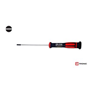 2,5 X 100 Mm Elektronikçi Düz Tornavida H01-25-100