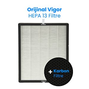 Vigor Hepa 13 + Karbon Filtre
