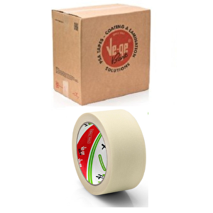 Ve-ge Endüstriyel Maskeleme Bandı Kağıt Bant 24  X 30  72 Adet