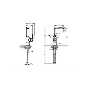 Suit L Lavabo Bataryası (yüksek) A4246826