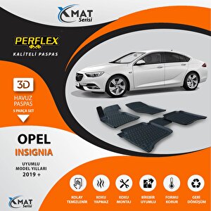 Perflex Paspas 3d Havuzlu X-mat Insıgnıa 2019+