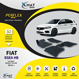 Paspas 3d Havuzlu X-mat Egea Hatchback 2016+