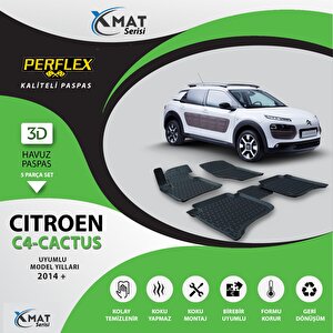 Paspas 3d Havuzlu X-mat C4 Cactus 2014+