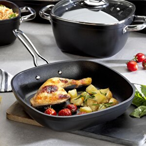 Gastronomie Master Granit Tava 26 Cm-siyah