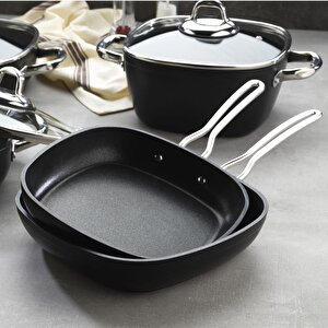 Schafer Gastronomie Master Granit Tava 26 Cm-siyah