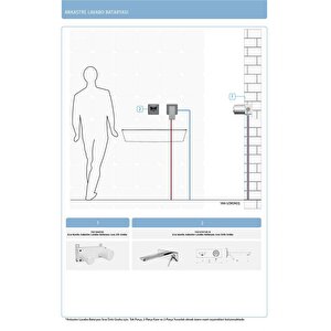 Eca Novita Ankastre Gömme Lavabo Bataryası Set (102167614h-k+102166603h)