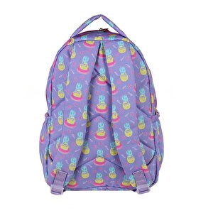 Kaukko Kids Love Ananas Sırt Çantası Rugan Hologram L5069