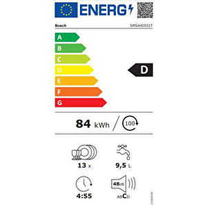 Bosch Sms44di01t 4 Programlı Bulaşık Makinesi