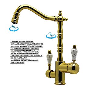 Opak Arıtma Rustik Kuzu Evye Gold 090001-g