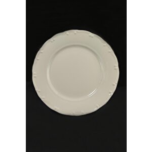 Digithome 6’lı Servis Tabağı 25 Cm Krem – Tl403040