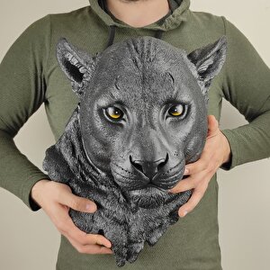 Büyük Boy Puma Kafası Duvar Dekoru