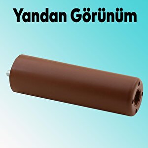 Gizli Mobilya Kanepe Sehpa Tv Ünitesi Koltuk Orta Destek Ayağı 15 Cm Kahverengi Baza Ayak