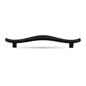 Orkide Çekmece Dolap Kapak Kulpu Kulbu 128 Mm Mat Siyah Metal Kulp