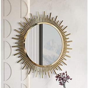 Zara Gold Kaplama Metal Dresuar Aynası