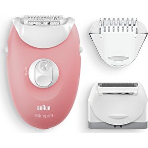 Braun Silk-épil 3 3440 Kablolu Kuru Kullanım Beyaz