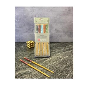 Bambu 10’lu Chopstick Yemek Çubuğu Seti – Thn75537