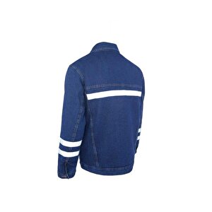 Kot İş Montu Kapitoneli Myform 3110 Sona Denim 12 Ons Renk Mavi