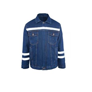 Kot İş Montu Kapitoneli Myform 3110 Sona Denim 12 Ons Renk Mavi