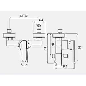 Vg2840 Vega Banyo Armatürü