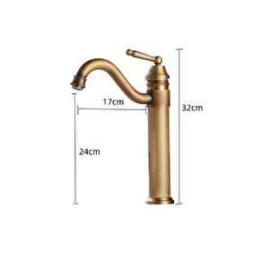 Rusti̇k Anti̇k Lavabo Bataryasi Banyo Çanak Musluğu Eski̇tme Osmanli Lavabo Armatür Otanti̇k Bakir