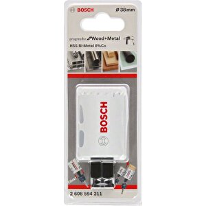 Metal Ve Ahşap 38 Mm Hss Bi-metal %8 Kobaltlı Delik Testeresi Bosch 2608594211